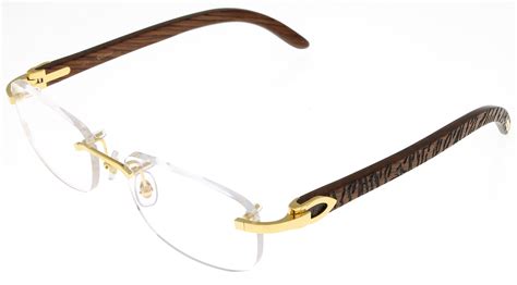 cartier frames for prescription glasses|cartier rimless prescription glasses.